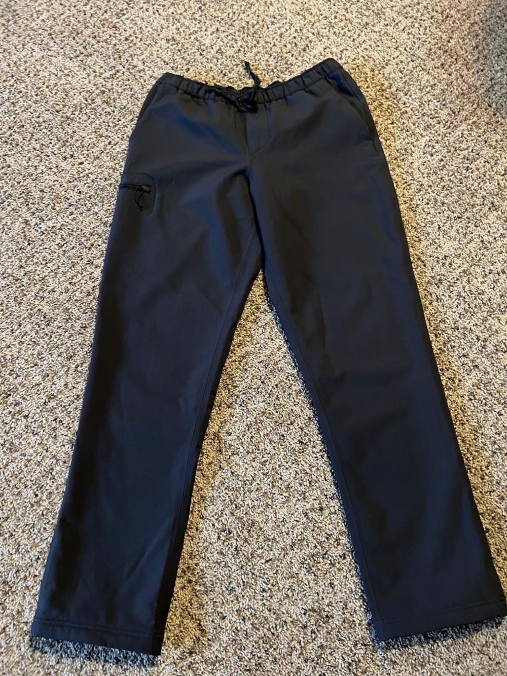 Patagonia Men's Black Stretch Drawstring Joggers
